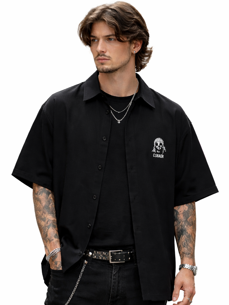 NIRVANA OVER SIZE SHIRT