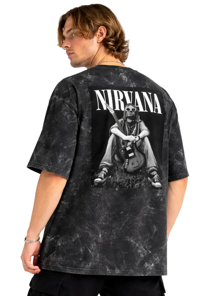 NIRVANA OVER SIZE T-SHIRTS