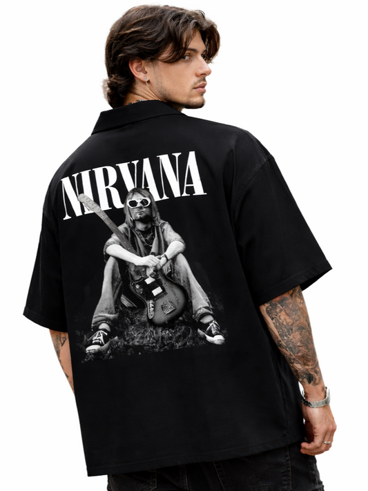 NIRVANA OVER SIZE SHIRT